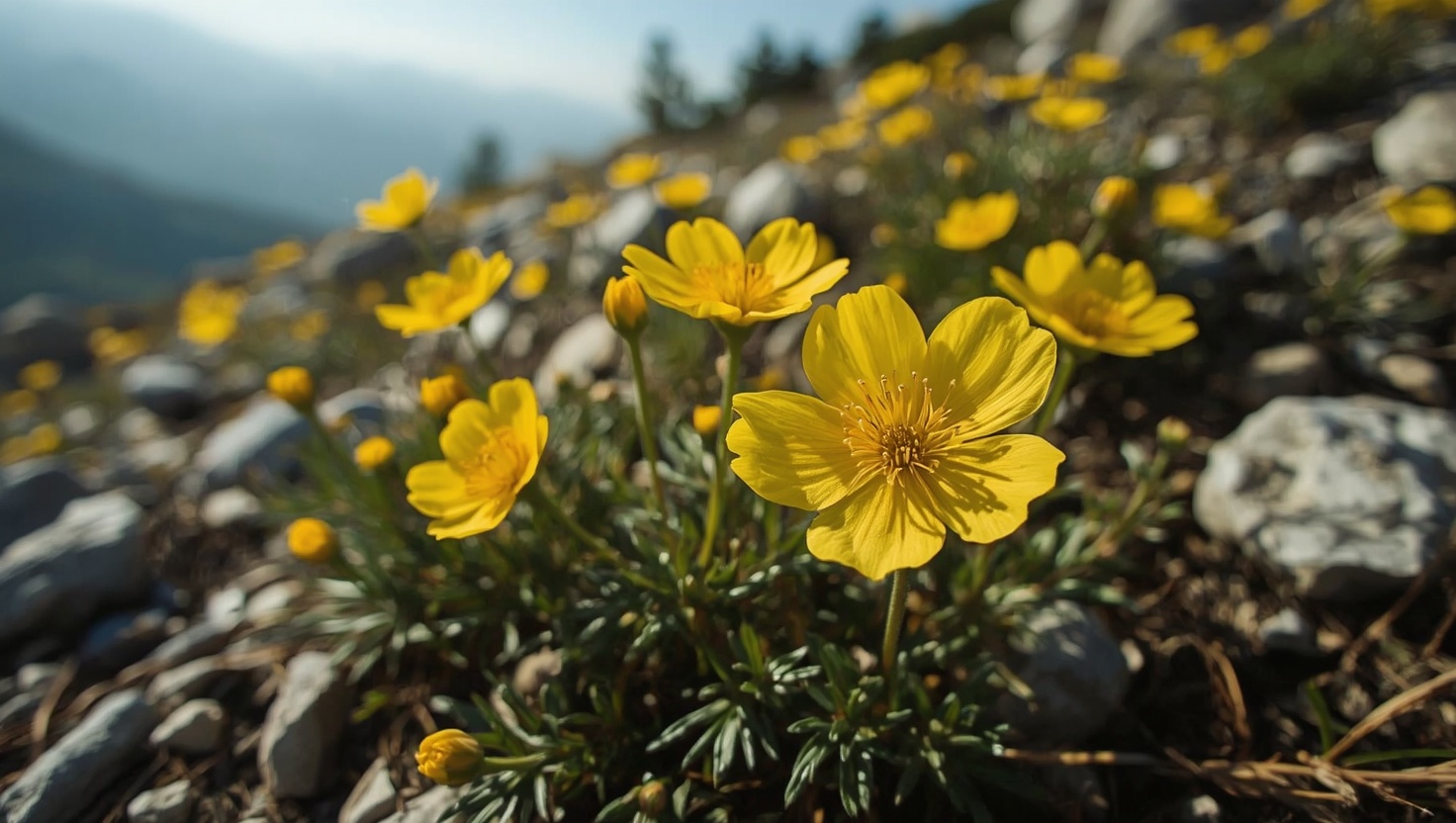 Rock Rose: Edward Bachs Bach-Blüte gegen akute Panik und Schreck