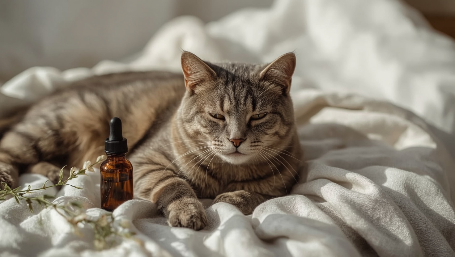 Bachblüten für Katzen: Sanfte Hilfe bei Stress, Umzug und Tierarzt