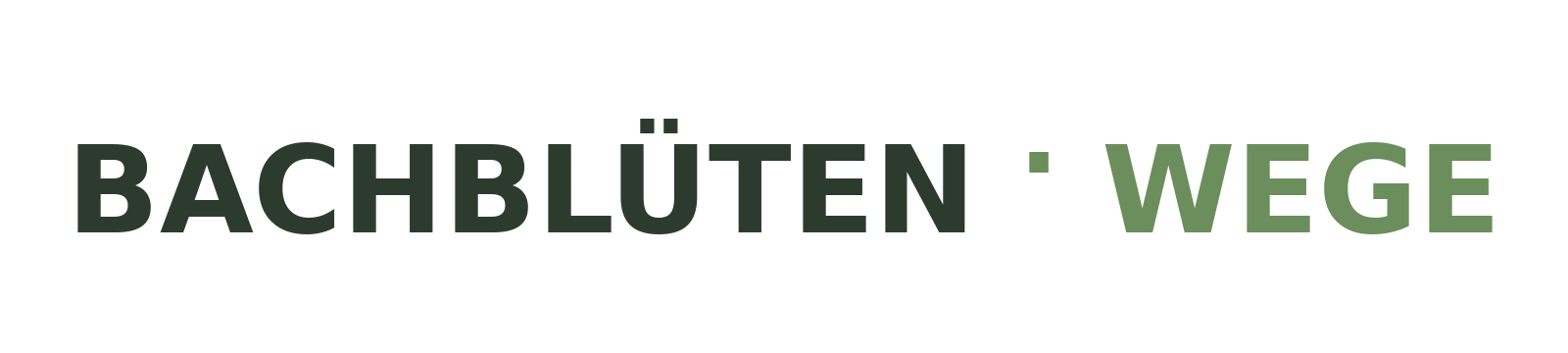 Bachblütenwege