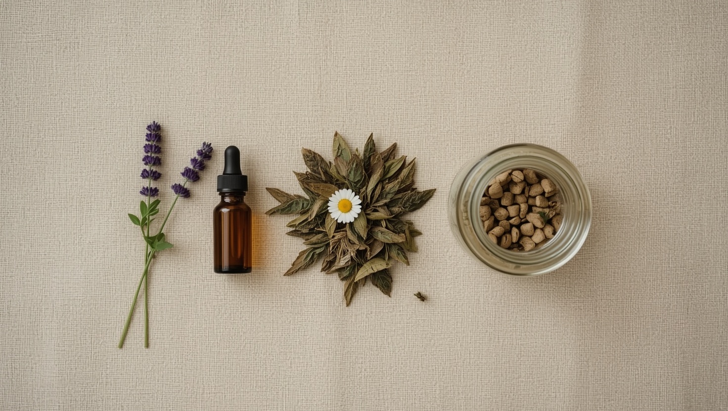 Natürliche Beruhigungsmittel im Vergleich: Bachblüten, Lavendel, Baldrian, CBD und Schüssler-Salze