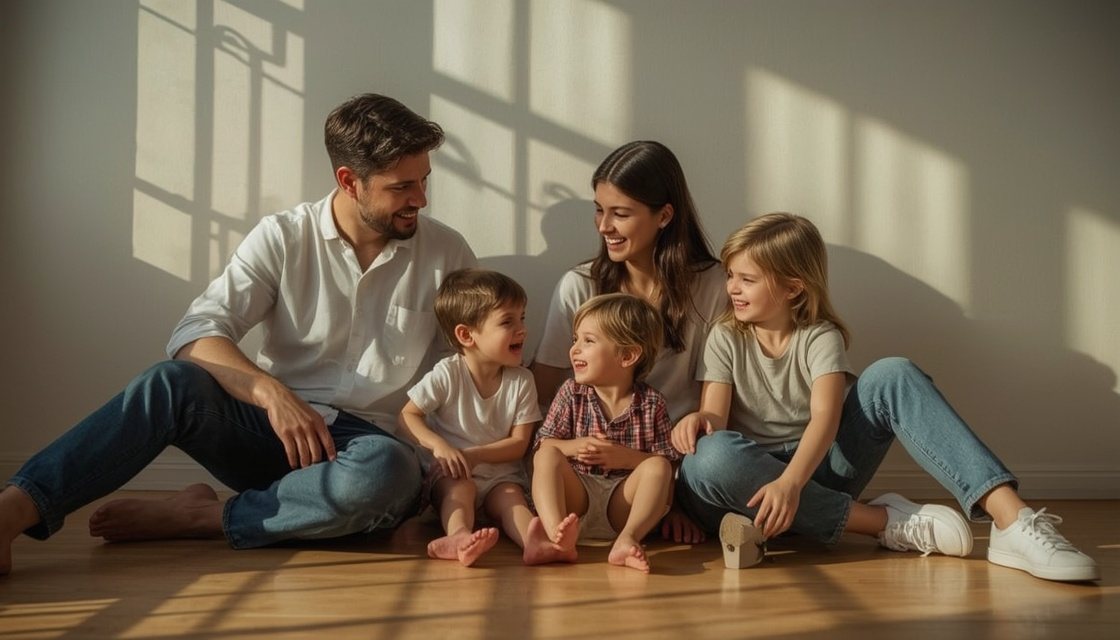 Achtsame Familienmomente im Alltag bewusst erleben